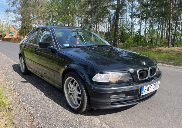 BMW Seria 3 cena 7000 przebieg: 225698, rok produkcji 1999 z Sława małe 67